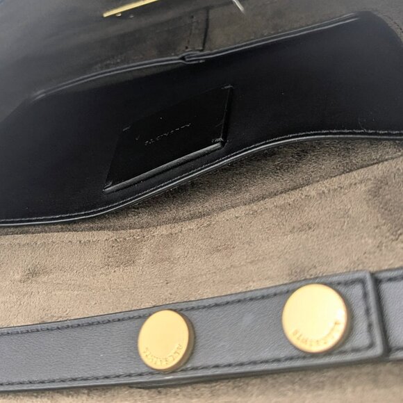 All Saints Harley Eel Embossed Leather Crossbody - Picture 7 of 10